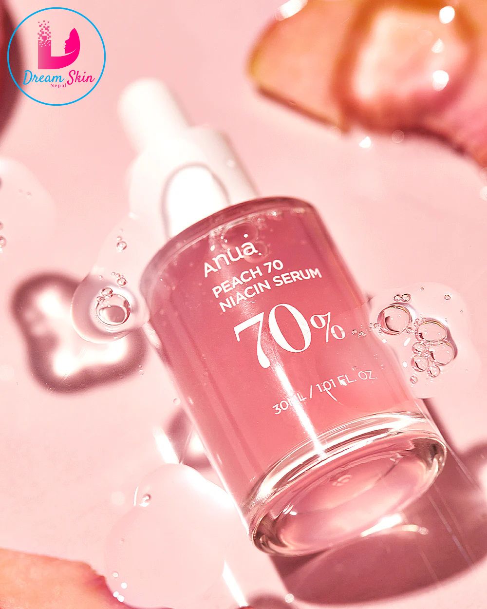 Anua Peach 70 Niacinamide Serum, 30ml